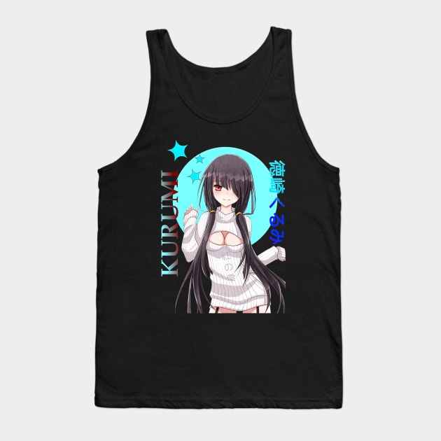 Kurumi Tokisaki Date A Live Tank Top by IainDodes